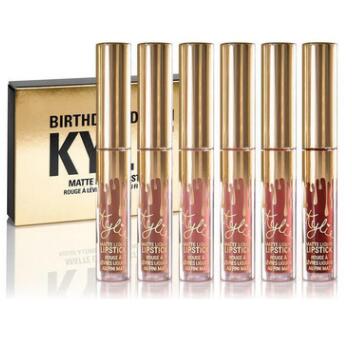 Kylie Jenner Lip Kit Birthday Edition 6pcs Mini Matte liquid lipstick Set