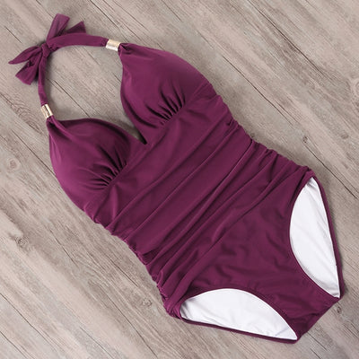 Swimming Suit Bikini swimwear Swimsuit Women Retro Stripe