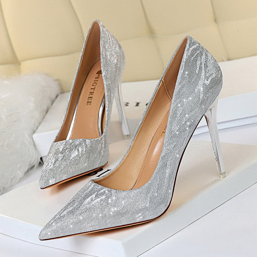 Champagne Main Wedding Bridal Shoes Wedding Shoes