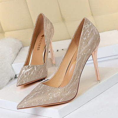Champagne Main Wedding Bridal Shoes Wedding Shoes