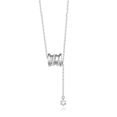 Women's Sterling Silver Light Luxury Niche Collarbone Chain Necklace
