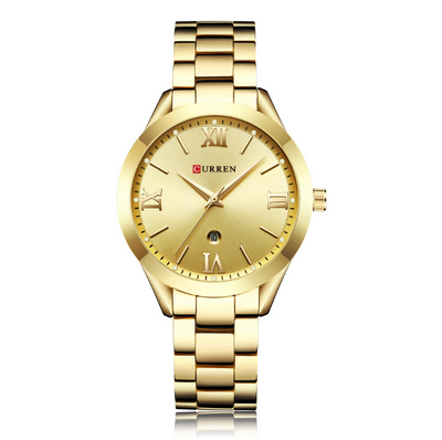 CURREN 9007 Rose Gold Watch Women Quartz Watches Ladies Top Brand Luxury Female Wrist Watch Girl Clock Relogio Feminino