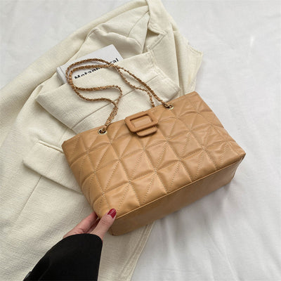 Women Shoulder Bags New Trendy Chic Chanel-style Rhombus Chain Bag