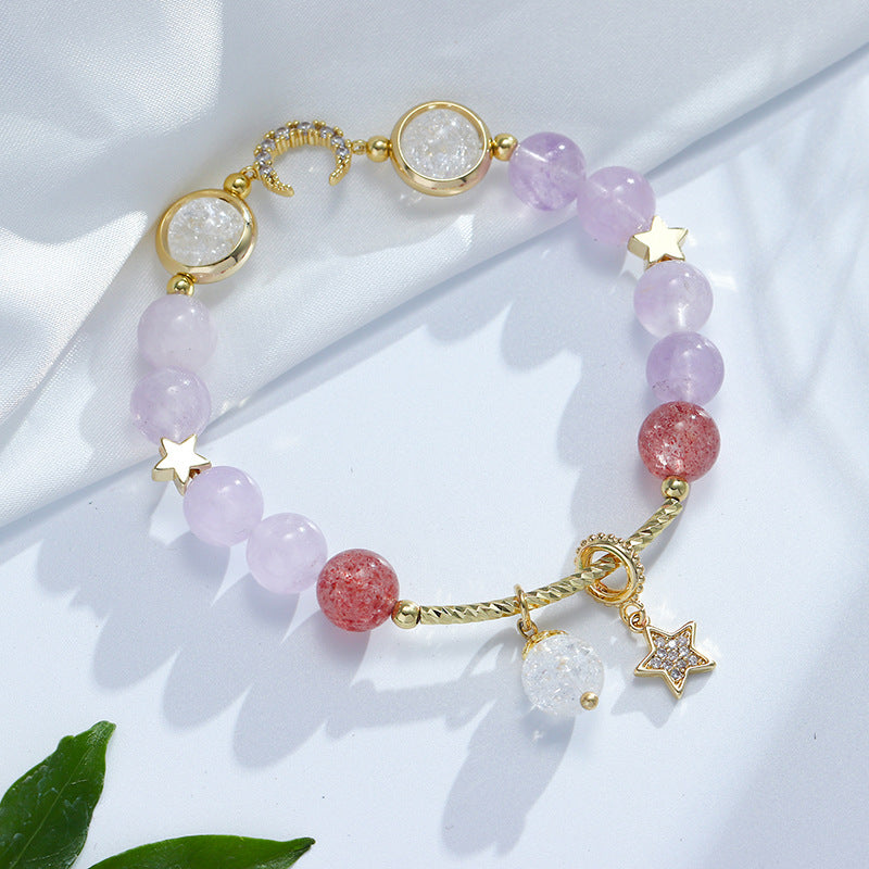 Lavender Amethyst Bracelets For Women