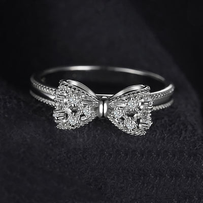 European and American style, versatile bowknot ring girl