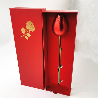 Metal spray paint rose box