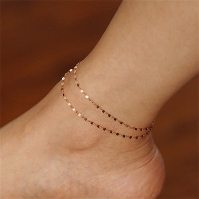 New Non-fading Niche Women's Stainless Steel Anklets