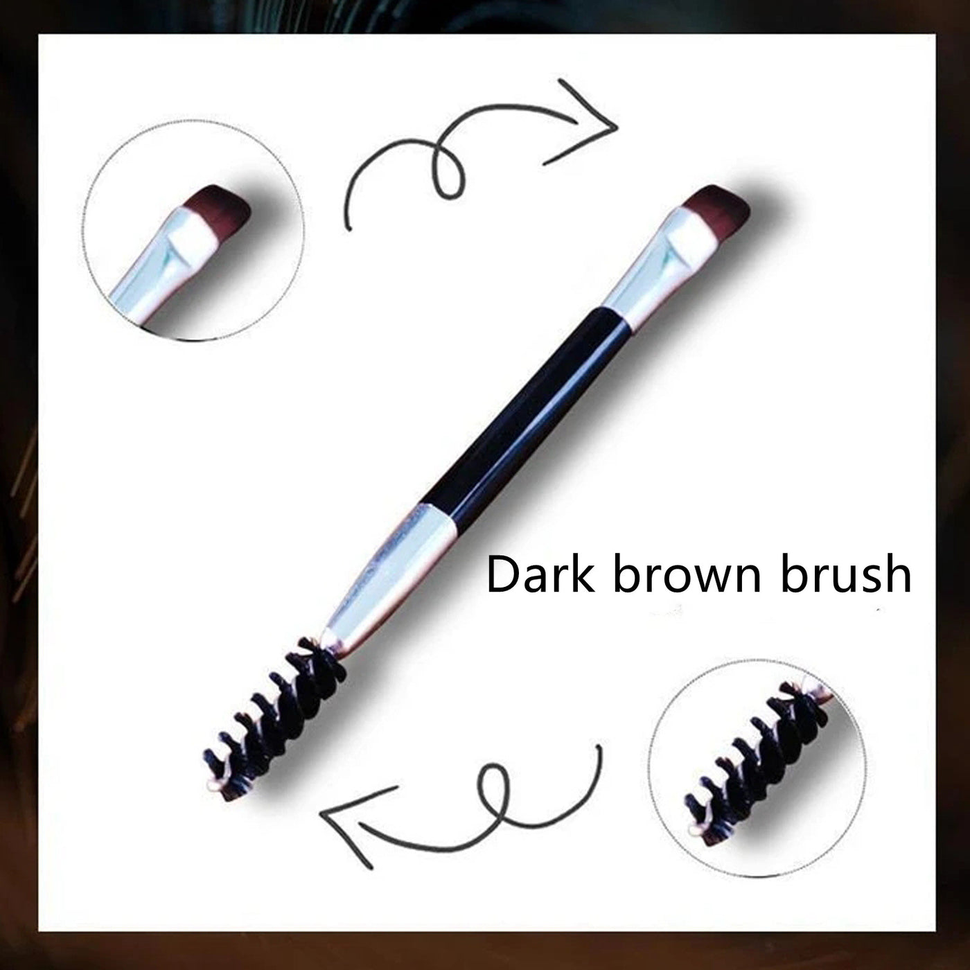 3 In 1 Eyebrow Cream Anti Brow Brush Set