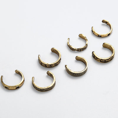 Multi-Element 7-piece Set Toe Ring Foot Ornaments