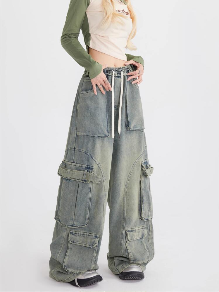 Women's American-style Retro Loose Jeans