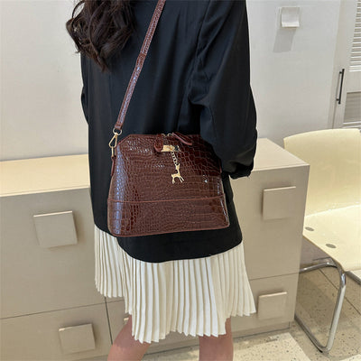 Women's Fashion Casual Large Capacity Solid Color Crossbody Bag