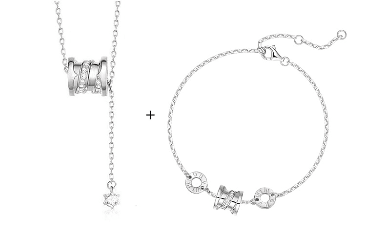 Women's Sterling Silver Light Luxury Niche Collarbone Chain Necklace
