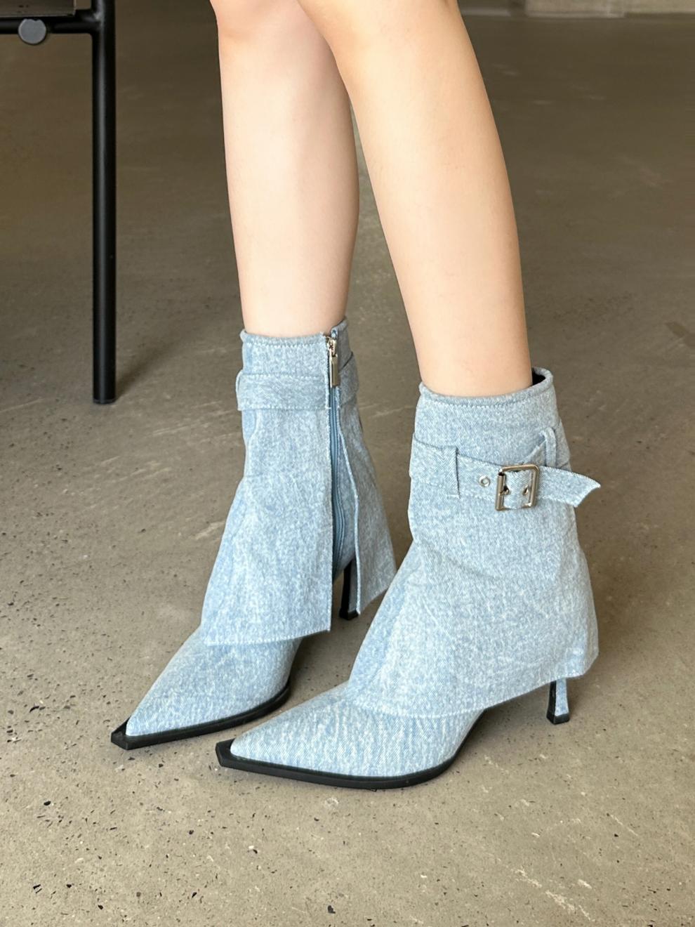 Women's Fashion High Heel Ankle Boots