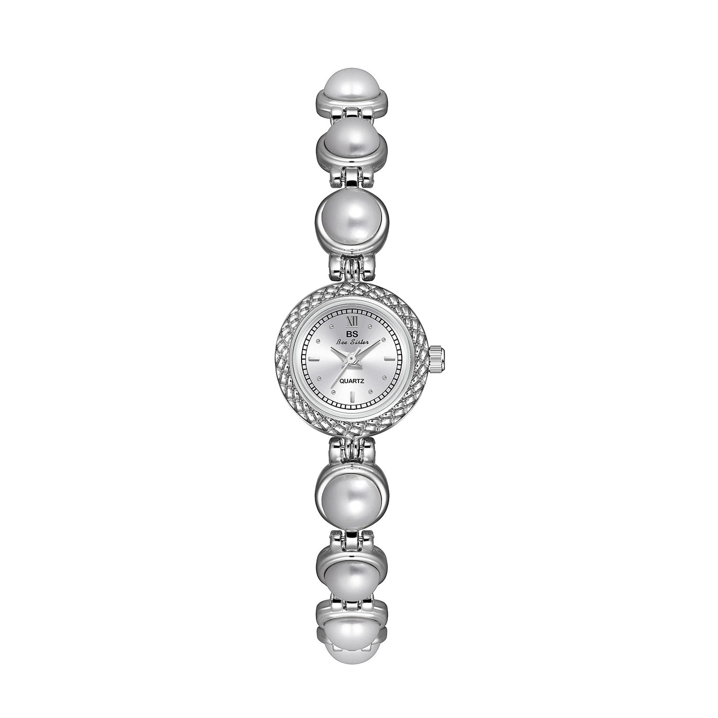 BS New Light Luxury Pearl Bracelet Women's Watch
