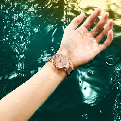 New Women's Fashion Waterproof Glow Quartz Watch