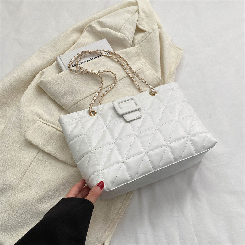 Women Shoulder Bags New Trendy Chic Chanel-style Rhombus Chain Bag