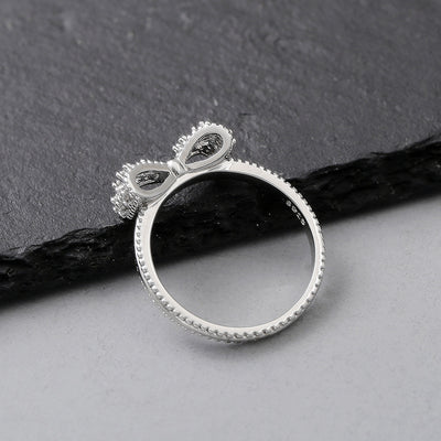 European and American style, versatile bowknot ring girl