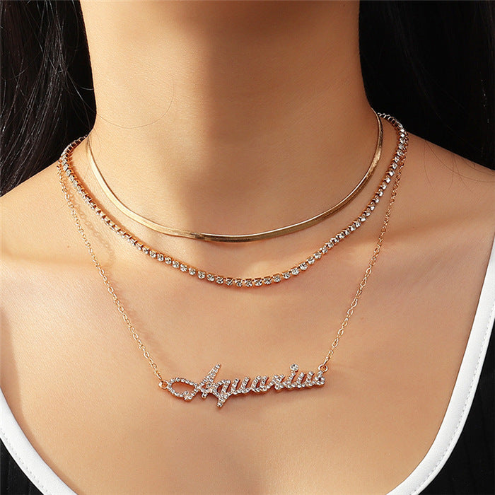 European And American Choker Necklace Choker Necklace