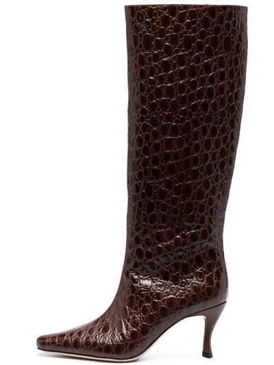 New Style Square Head Cowboy Boot Women