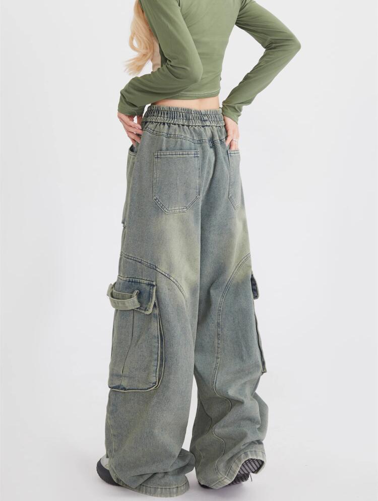 Women's American-style Retro Loose Jeans